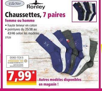 Norma Chaussettes 7 Paires offre