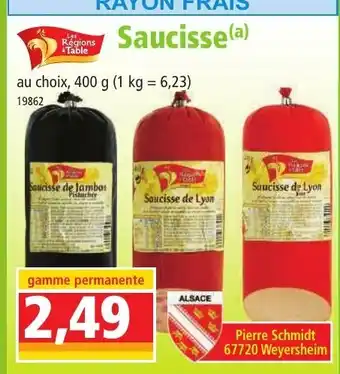 Norma Saucisse offre