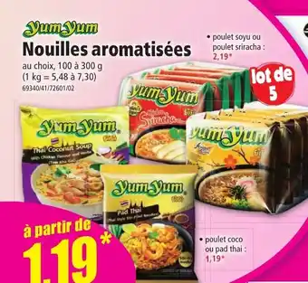 Norma Nouilles Aromatisées offre