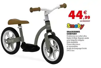 Hyper U Draisienne confort smoby offre