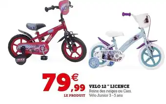Hyper U Vélo 12 offre