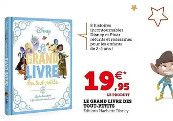 Hyper U Le grand livre des tout-petits offre