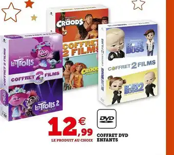 Hyper U Coffret dvd enfants offre