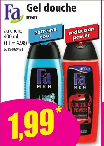 Norma Gel Douche Men offre
