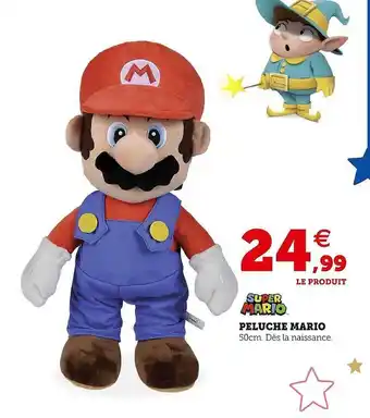Hyper U Peluche mario super mario offre