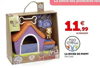 La niche de puppy roo crew