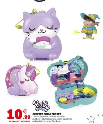Hyper U Coffret polly pocket offre