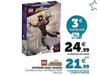 Hyper U Figurine lego marvel offre