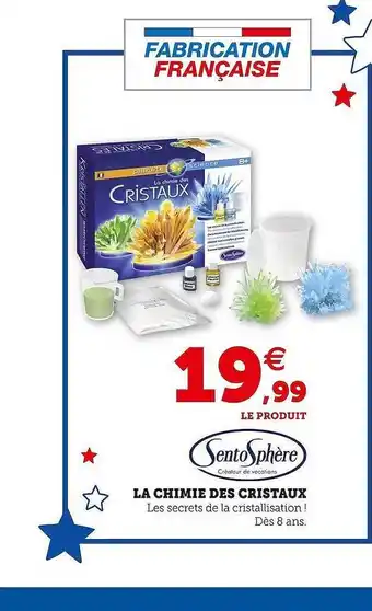 La chimie des cristaux sentosphère