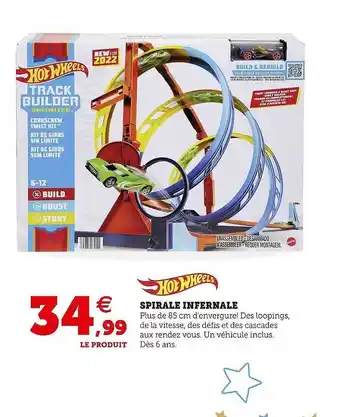 Spirale infernale hot wheels