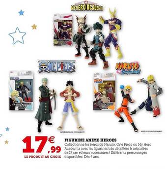 Hyper U Figurine animé heroes offre