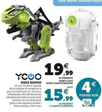 Hyper U Méga biopod ycoo offre