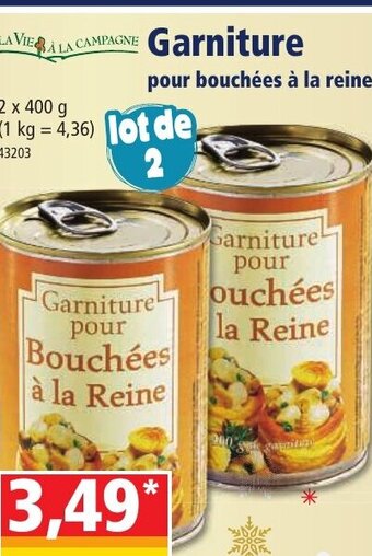 Norma Garniture Pour Bouchées à la Reine offre