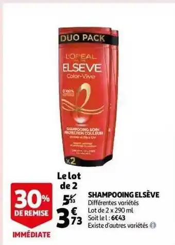 Shampooing elsève