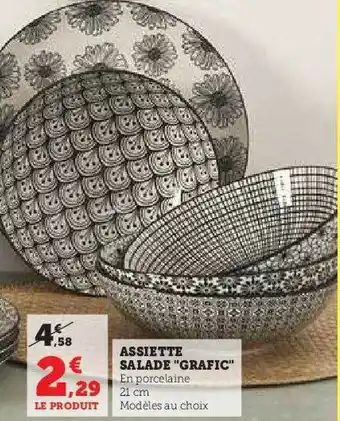 Hyper U Assiette salade offre