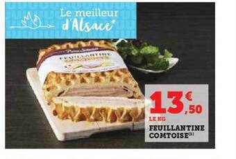 Hyper U Feuillantine comtoise offre