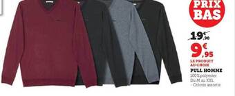 Hyper U Pull homme offre