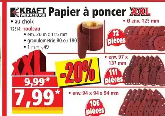 Norma Papier à Poncer offre