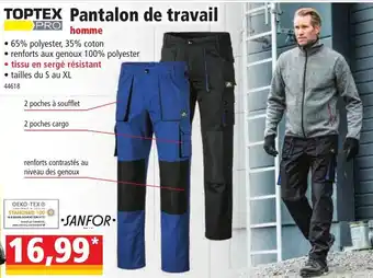 Norma Pantalon de Travail Homme offre
