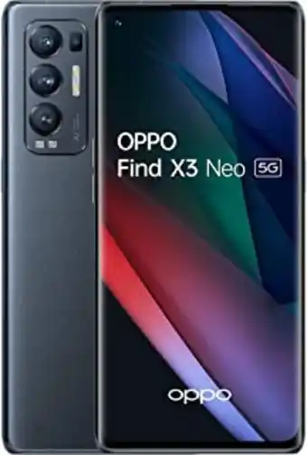 Amazon Oppo find x3 neo - smartphone 5g débloqué, 12 go ram + 256 go, ecran oled 90hz 6,55”, snapdragon 865, caméra sony 50 mp, c... offre