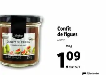 Lidl Confit de Figues offre