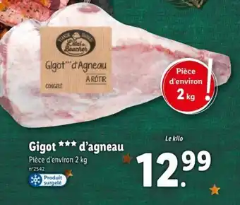 Lidl Gigot d'Agneau offre