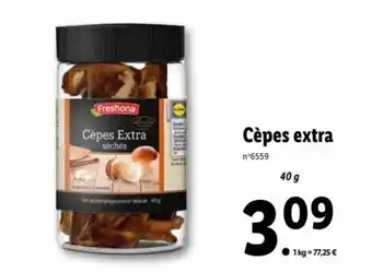 Lidl Cèpes Extra offre
