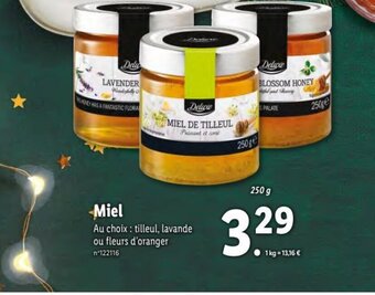 Lidl Miel offre