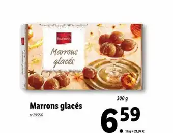 Lidl Marrons Glacés offre