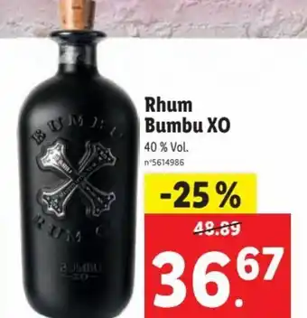 Rhum Bumbu XO