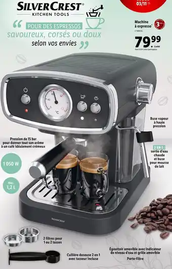 Lidl Machine à Expresso offre
