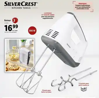 Lidl Batteur offre