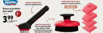 Lidl Brosse ou Grattoirs Pour Poêle offre
