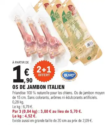 E.Leclerc Jardi Os de Jambon Italien offre