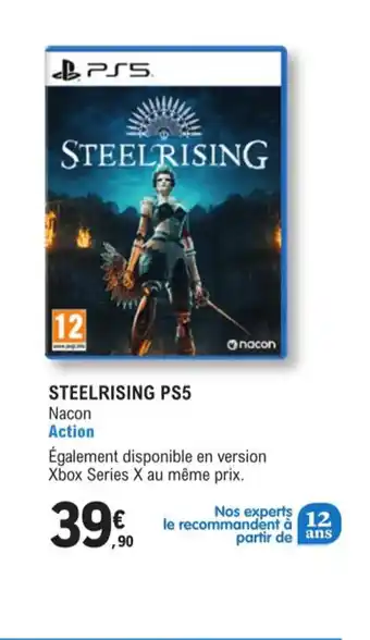 E.Leclerc Espace Culturel Steelrising PS5 offre