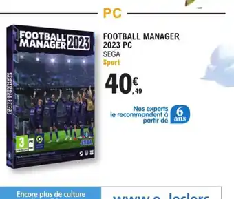 Football Manager 2023Pc