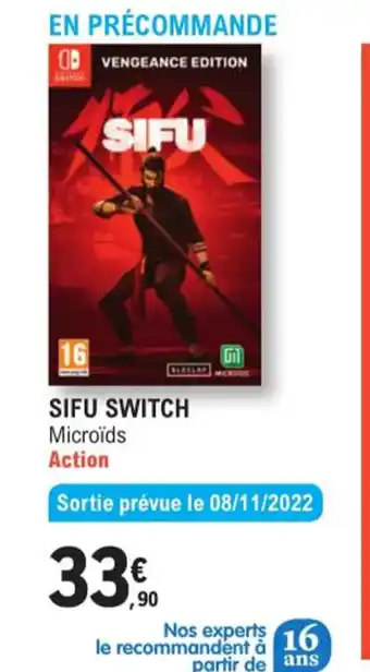 E.Leclerc Espace Culturel Sifu Switch offre