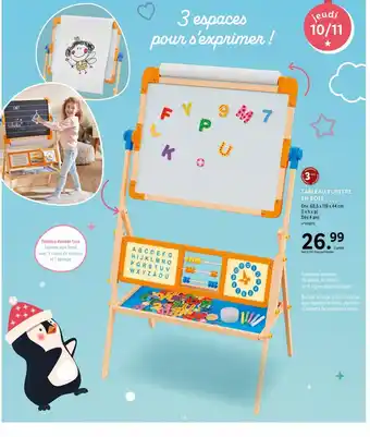 Lidl Tableau Pupitre En Bois offre