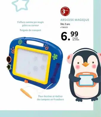 Lidl Ardoise Magique offre