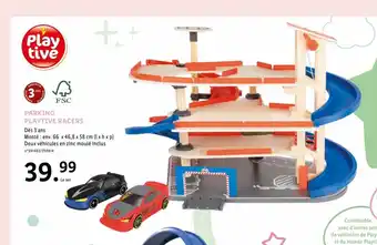 Lidl Parking Playtive Racers offre
