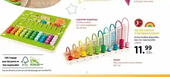 Lidl Jeu de Calcul Type Montessori offre