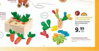 Lidl Jeu d'Apprentissage Type Montessori offre
