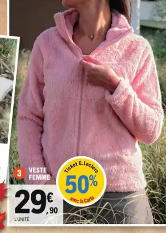 E.Leclerc Veste Femme offre