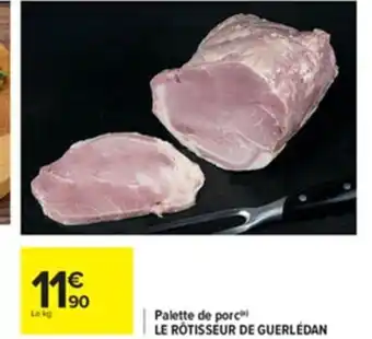 Carrefour Palette de Porc offre