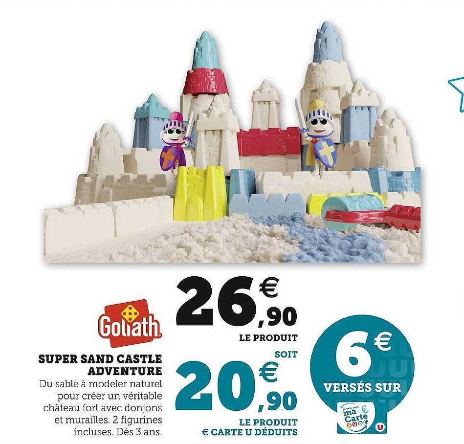 Promo Super sand castle adventure goliath chez Hyper U