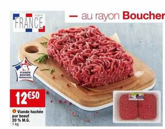 Migros Viande hachée pur boeuf offre