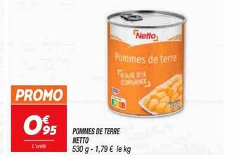 Netto Pommes de terre netto offre