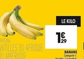 Supeco Banane offre