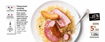 Thiriet Choucroute cuisinée au riesling offre
