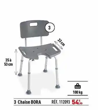 Chaise bora